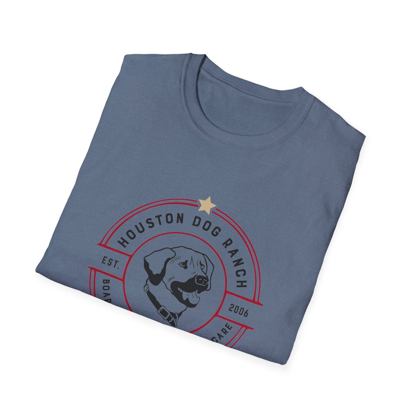 HOUSTON DOG RANCH  Unisex Softstyle T-Shirt