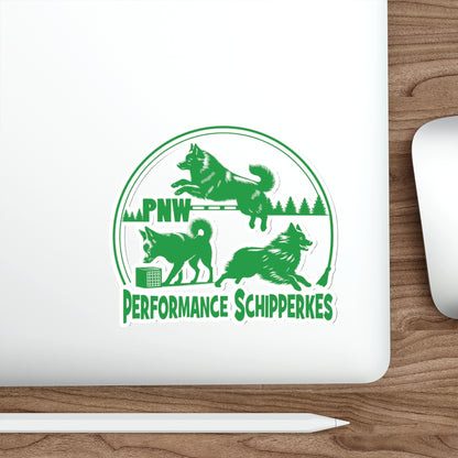 PNW Schipperkes  Die-Cut Stickers