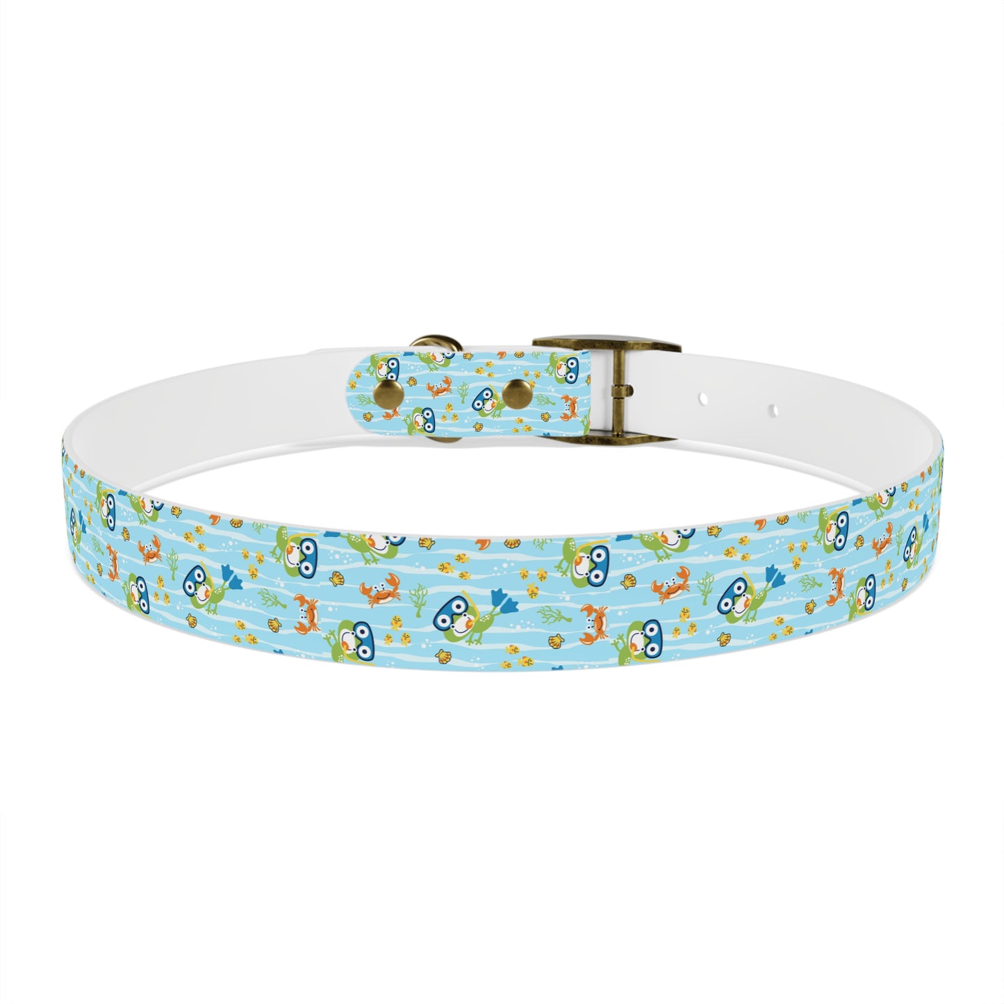 DIVING FROG  Dog Collar