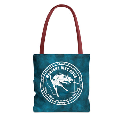 *MONTANA DISC DOG Tote Bag