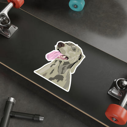 Weimaraner Die-Cut Stickers