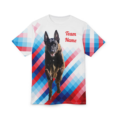 CHECKERED PHOTO JERSEY CUSTOM