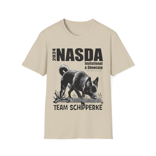 TEAM SCHIPPERKE - NASDA  Unisex Softstyle T-Shirt