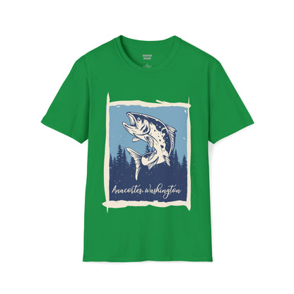 ANACORTES SALMON Unisex Softstyle T-Shirt