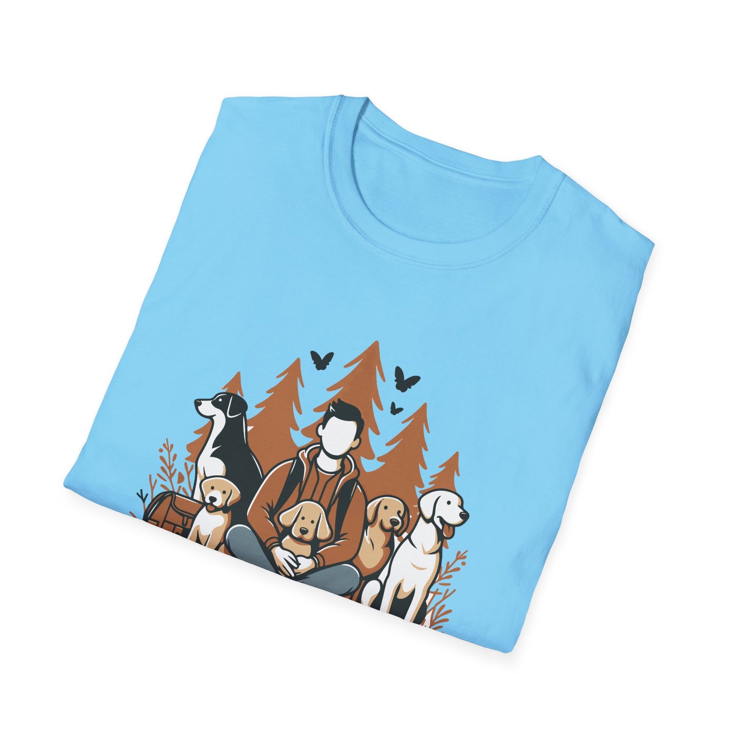 7 No Dogs Left Behind - Unisex Softstyle T-Shirt