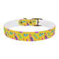 80S Summer Fun  Dog Collar