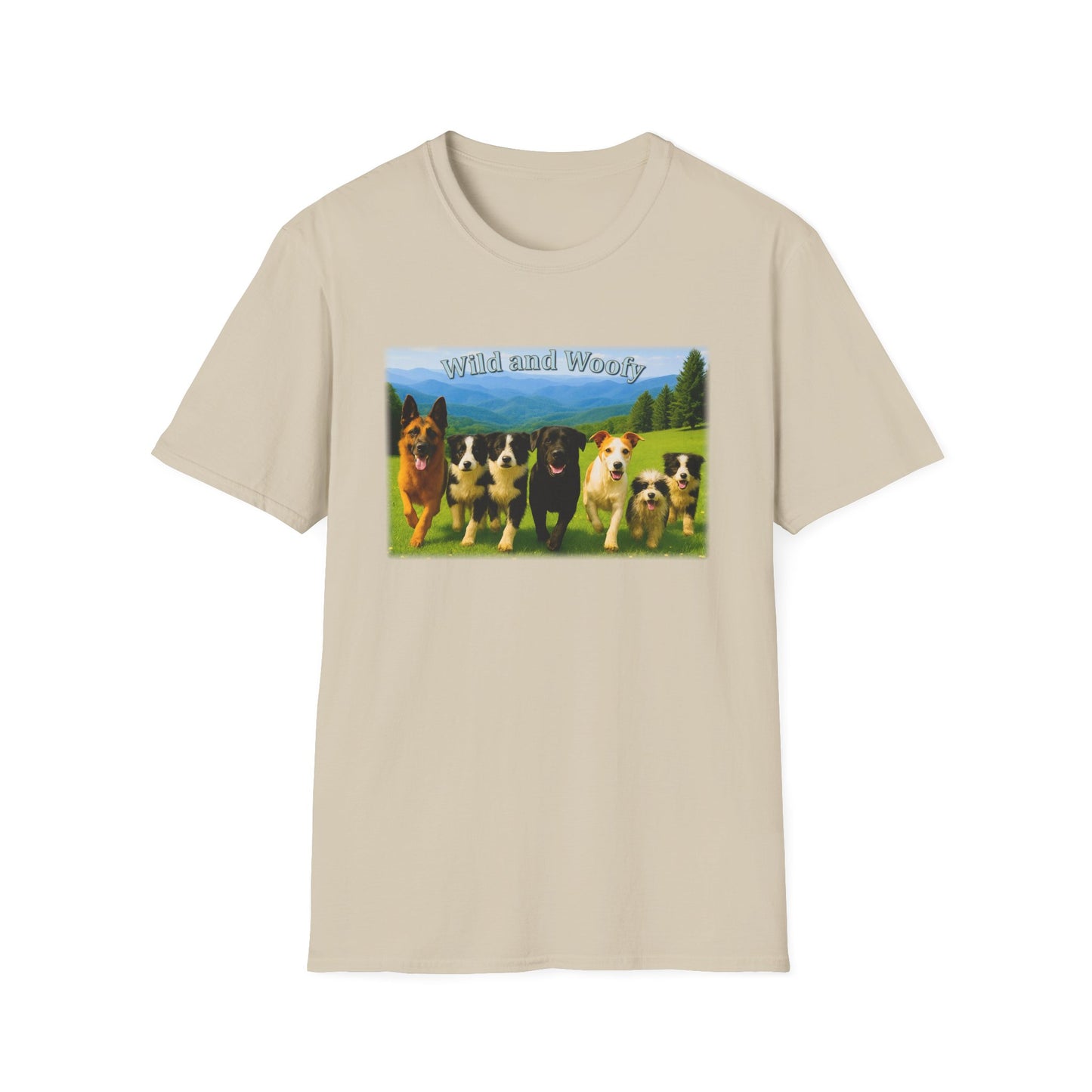 wild & woofy Unisex Softstyle T-Shirt