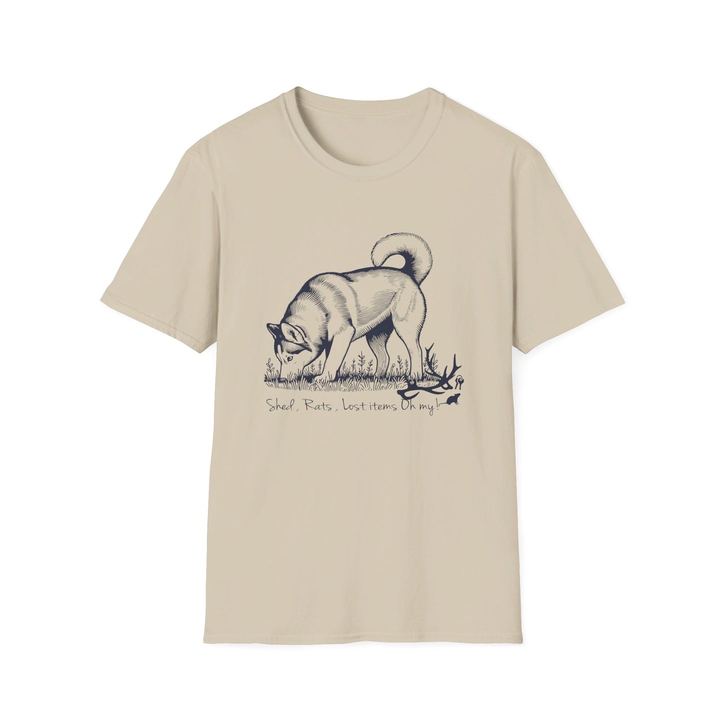 3 HUSKY - SHED RATS ITEM OH MY - Unisex Softstyle T-Shirt
