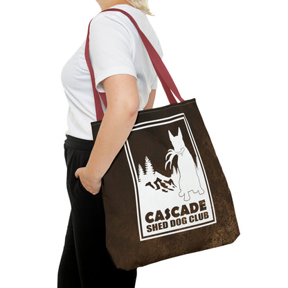 Cascade Shed Dog Club Tote Bag