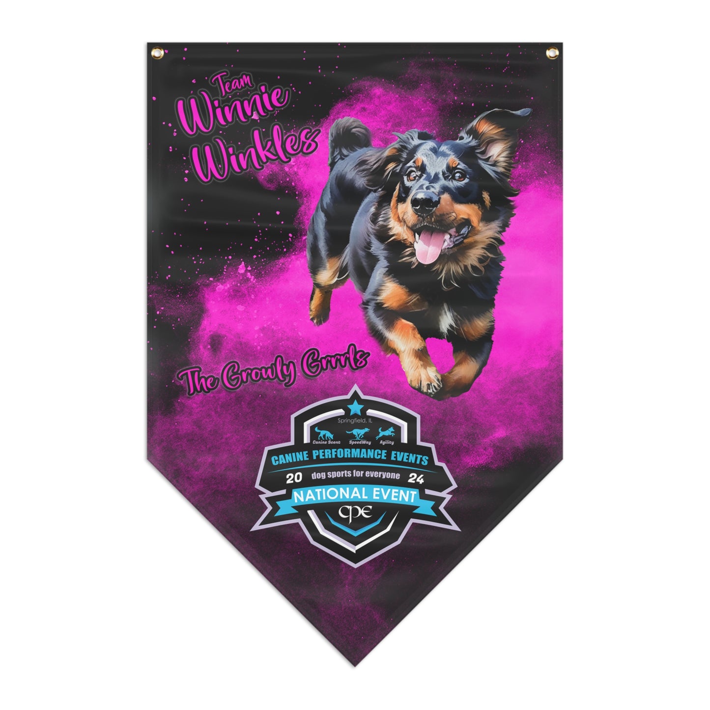 WINNIE Pennant Banner