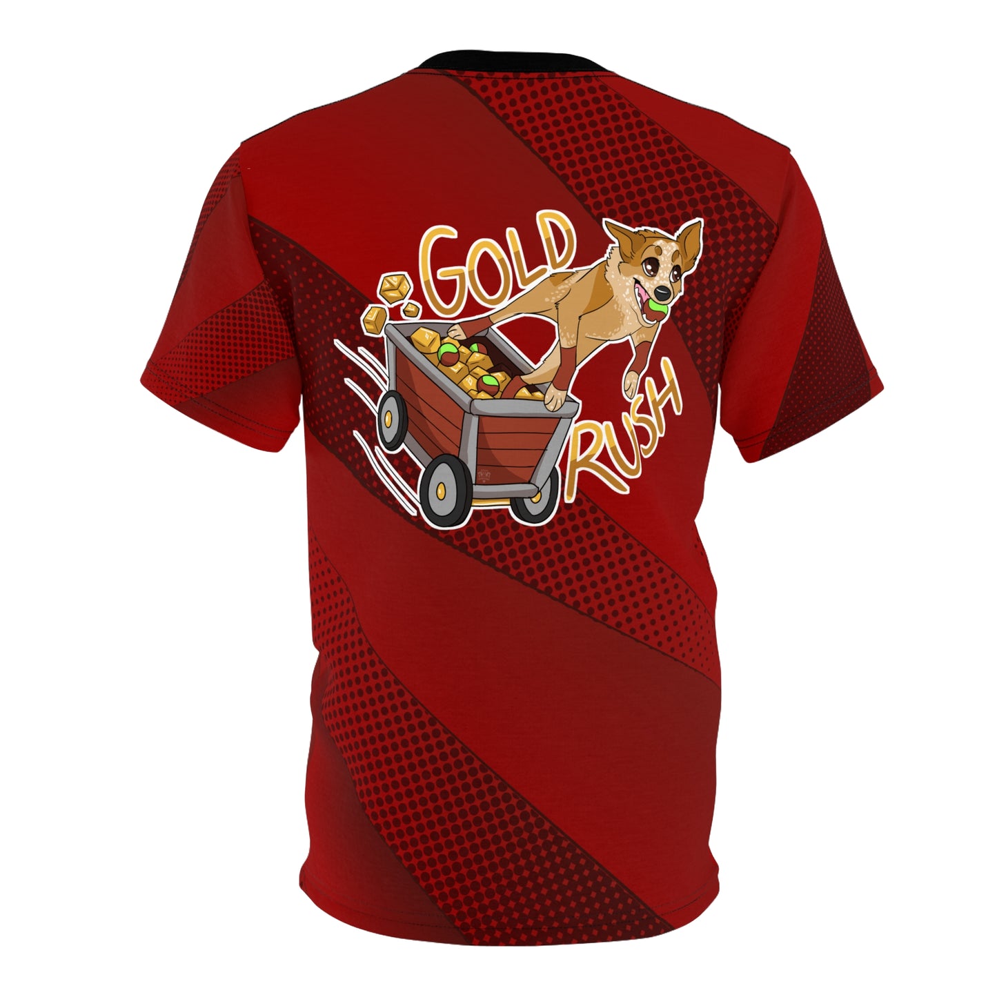 2 GOLD RUSH FLYBALL Unisex JERSEY