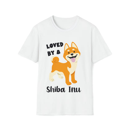 LOVED BY SHIBA 2 Unisex Softstyle T-Shirt