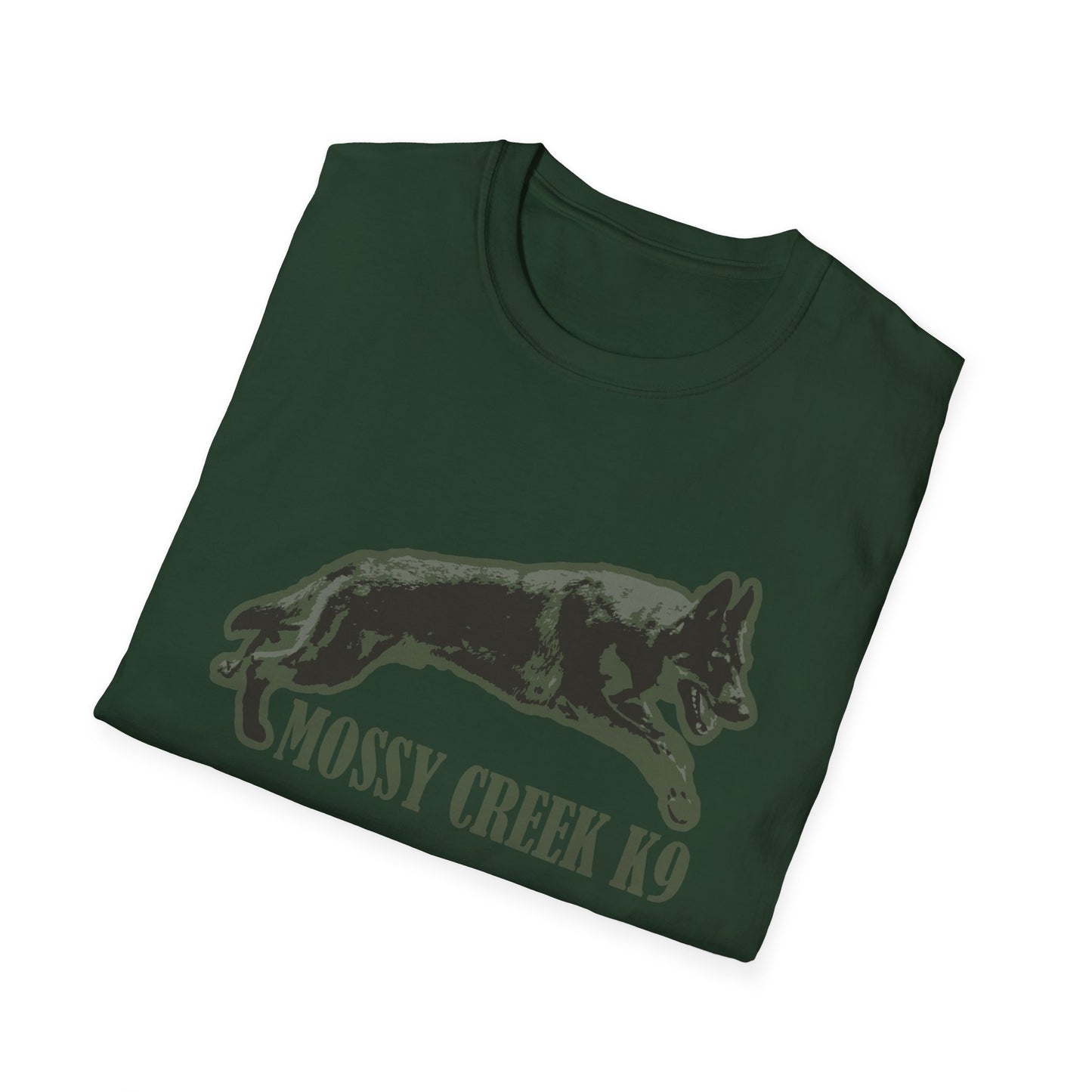 MOSSY CREEK K9  Unisex Softstyle T-Shirt