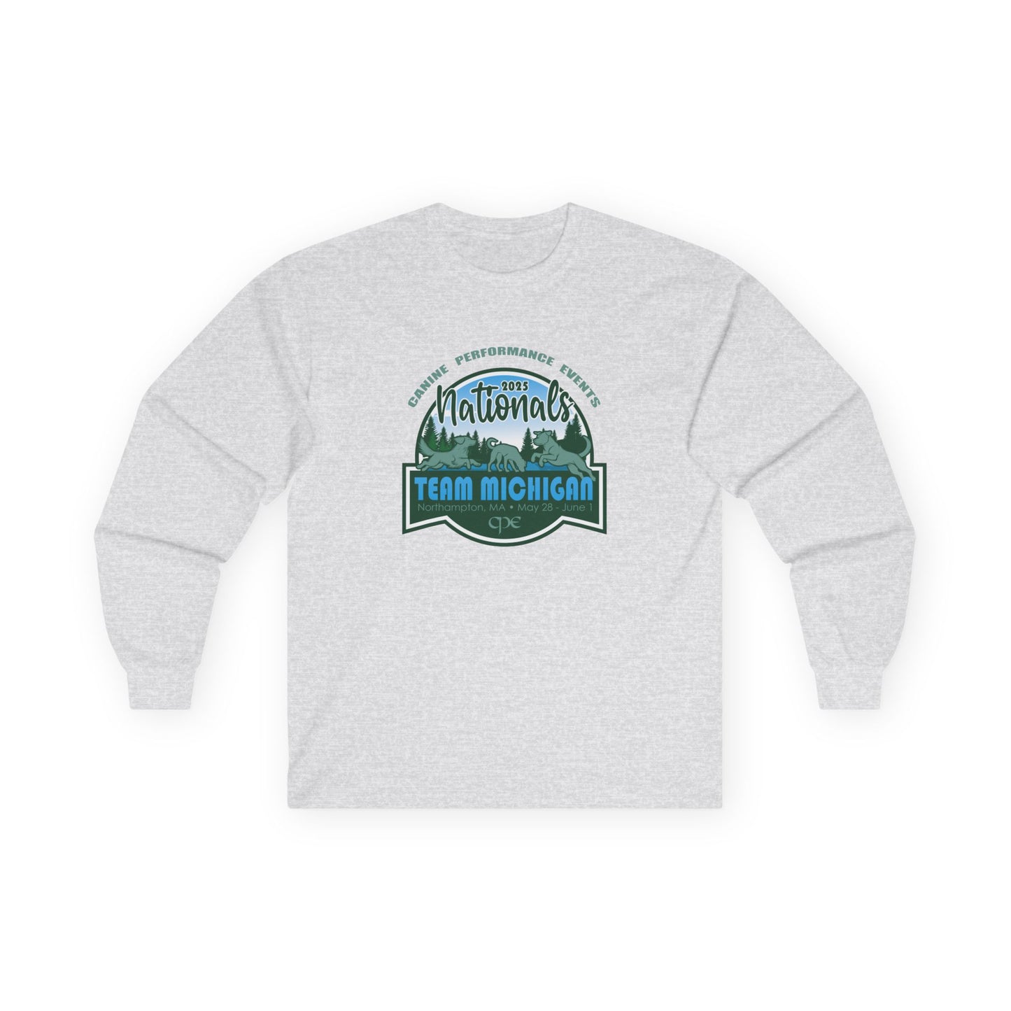 CPE TEAM MICHIGAN Unisex Ultra Cotton Long Sleeve Tee