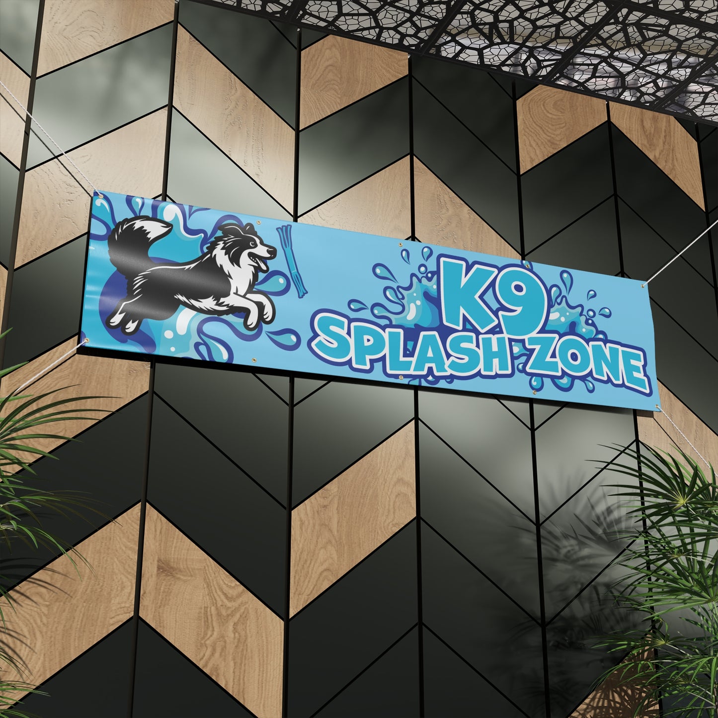 K9 Splash Zone - Large Banner