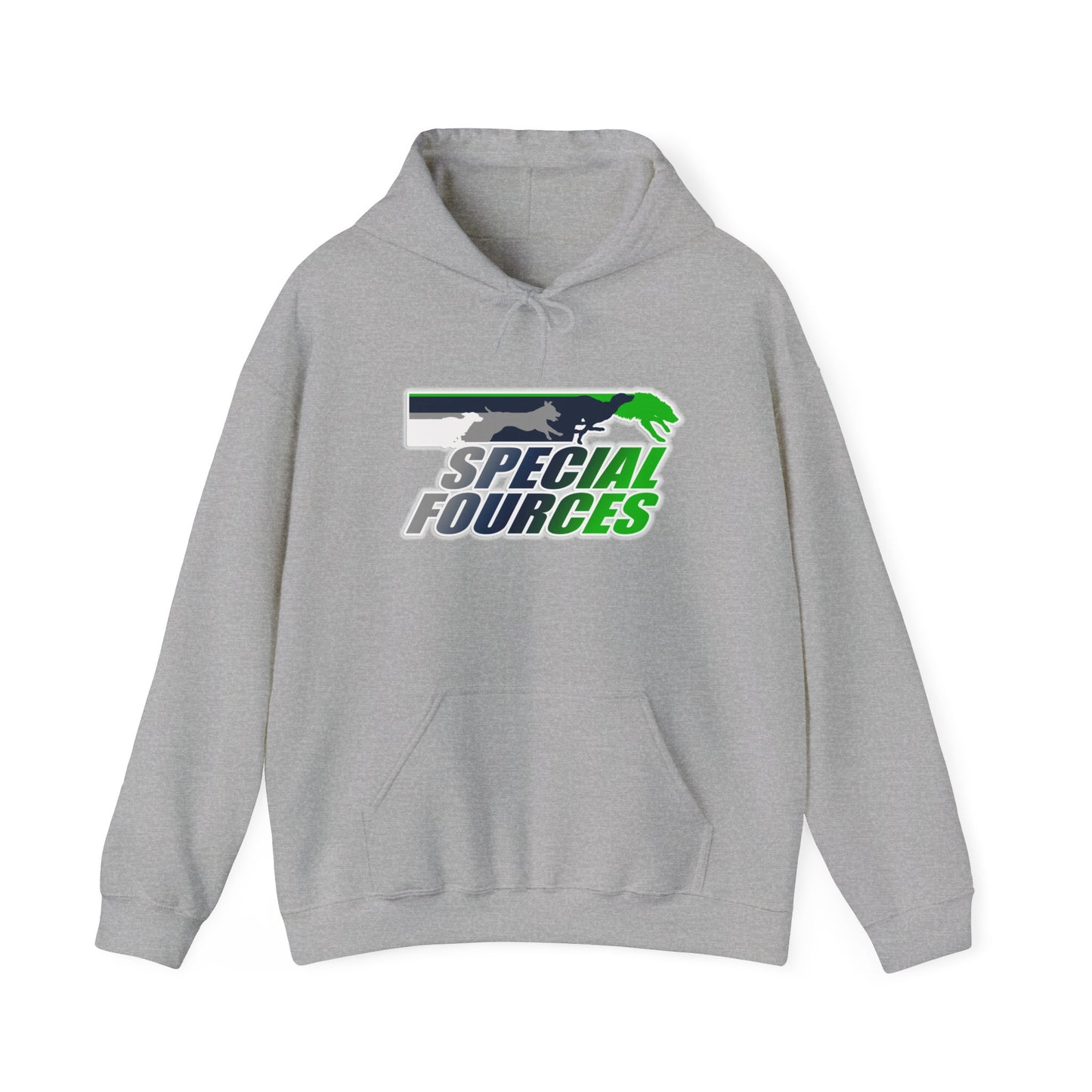 SPECIAL FORCES FLYBALL  Unisex Heavy Blend™ Hooded Sweatshirt