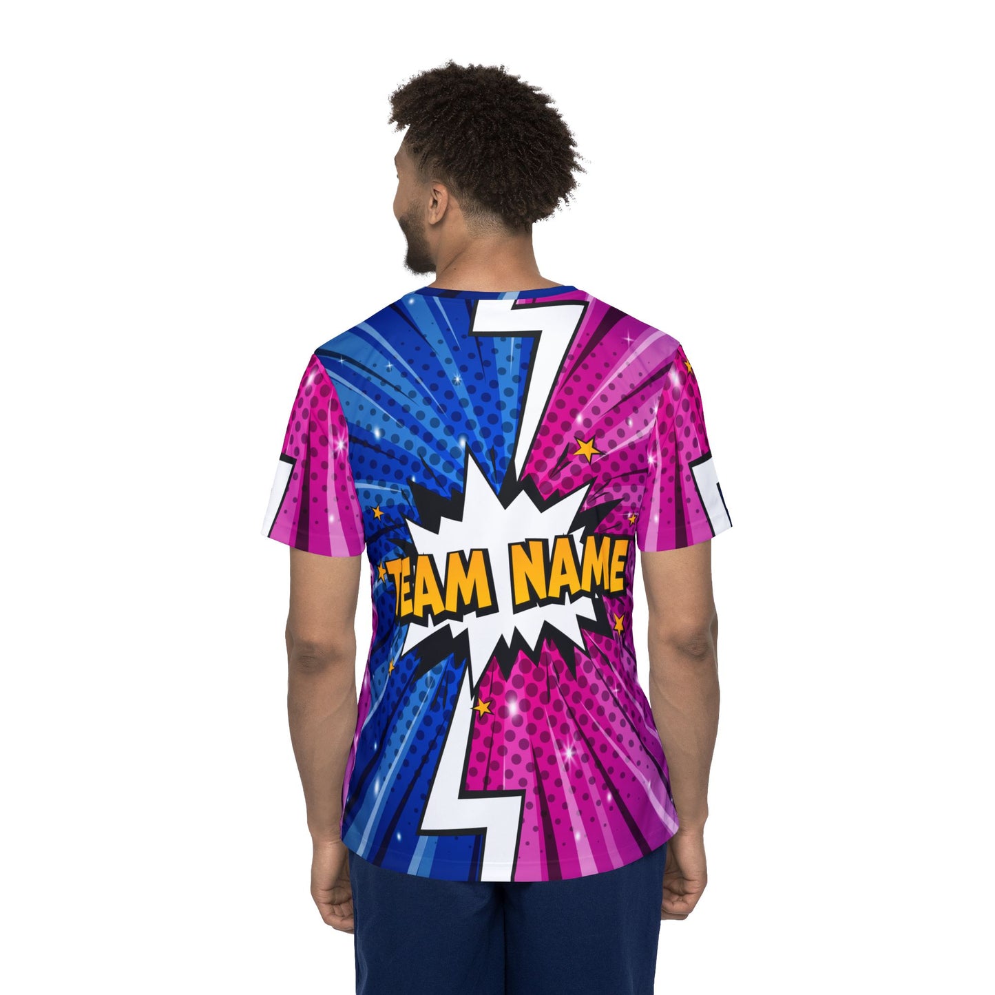 SUPERHERO CUSTOM JERSEY - SPLIT COLORS