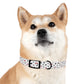 HOLIDAY BONES PAWS  Dog Collar