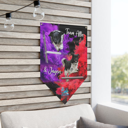 cpe allie jagen Pennant Banner