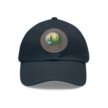 Puget Sound Disc Dogs Hat with Leather Patch (Round)