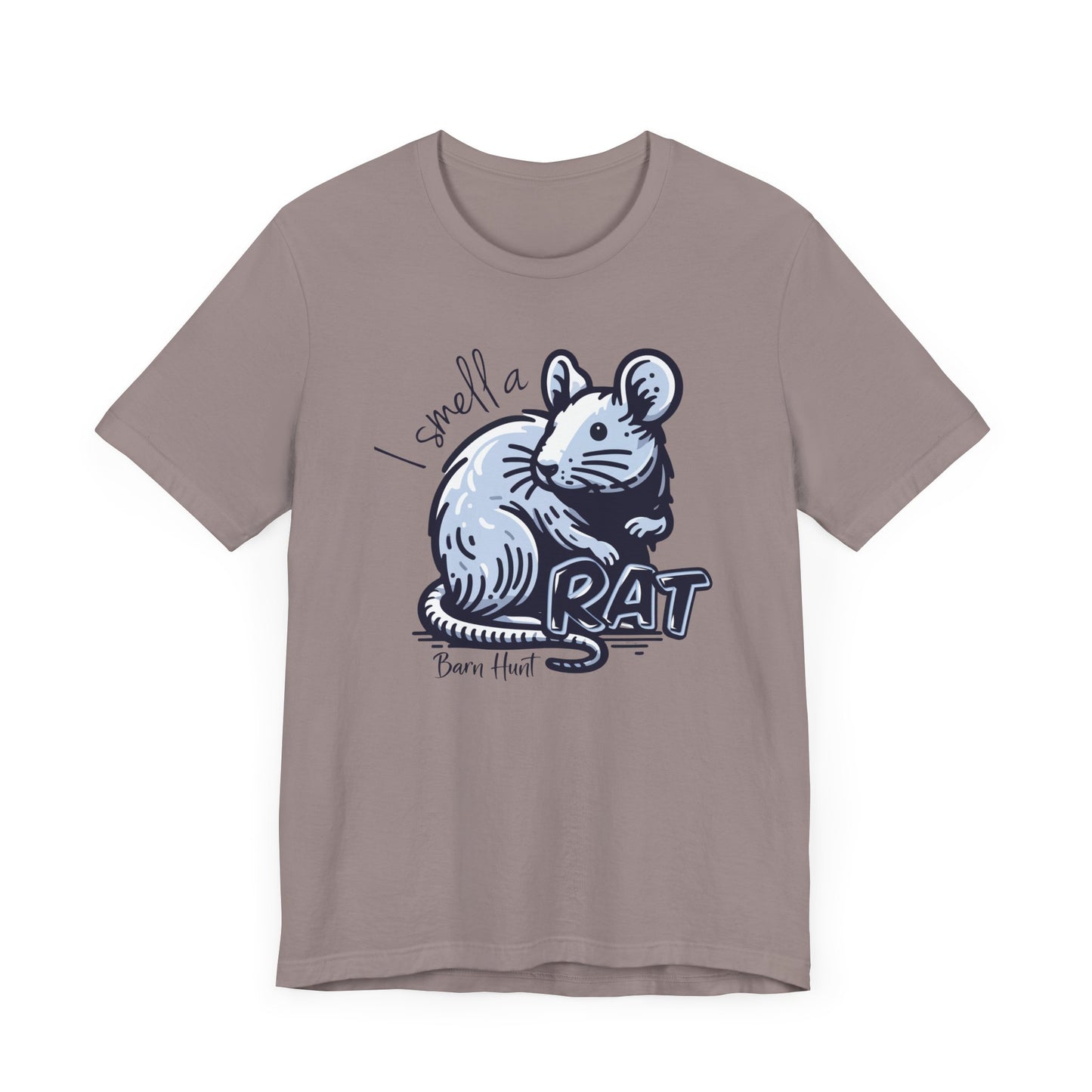 I SMELL A RAT - CUTE Unisex Jersey Short Sleeve Tee - BARN HUNT SHIRT