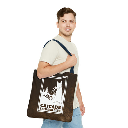 Cascade Shed Dog Club Tote Bag