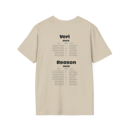 REASON/VERI  TEAM BORDER TERRIER.2 - NASDA  Unisex Softstyle T-Shirt