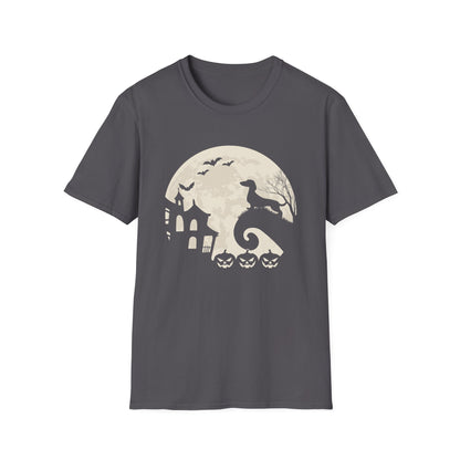 HALLOWEEN MOON - Doxie - Unisex Softstyle T-Shirt