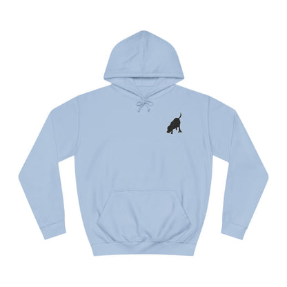 DS TESLA BARN HUNT Unisex College Hoodie