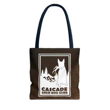 Cascade Shed Dog Club Tote Bag