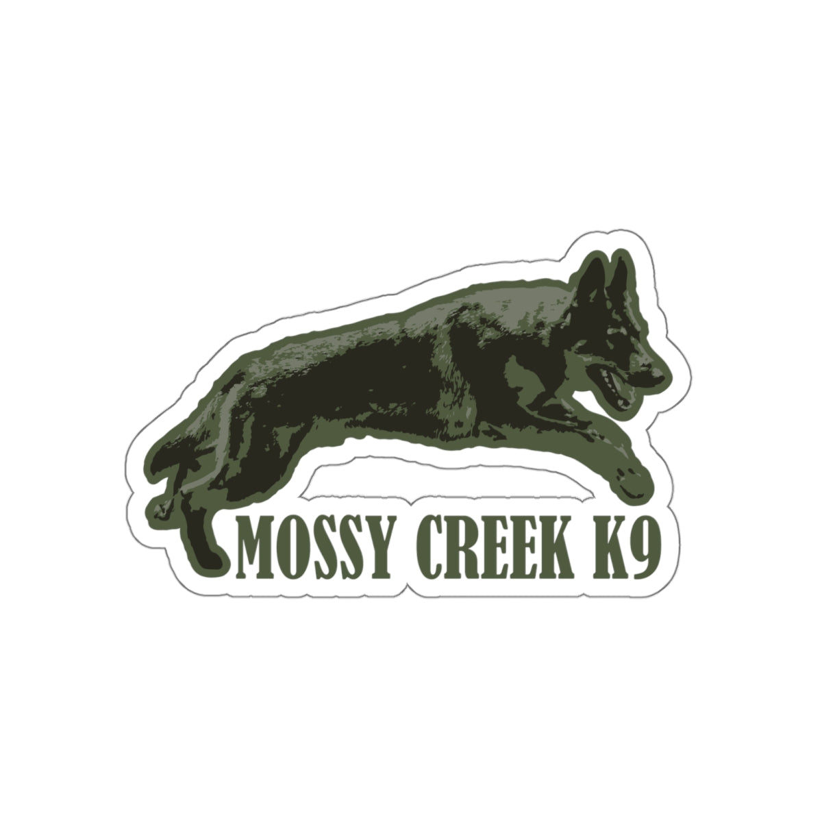 MOSSY CREEK K9  Stickers