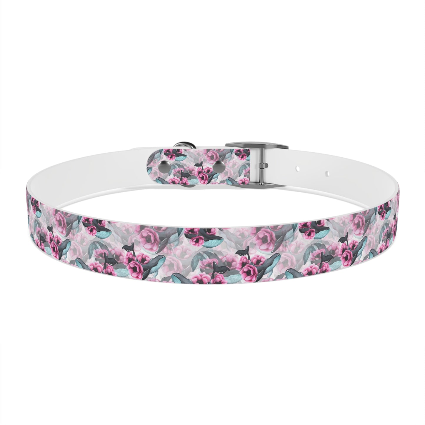 FLORAL ORCA  Dog Collar