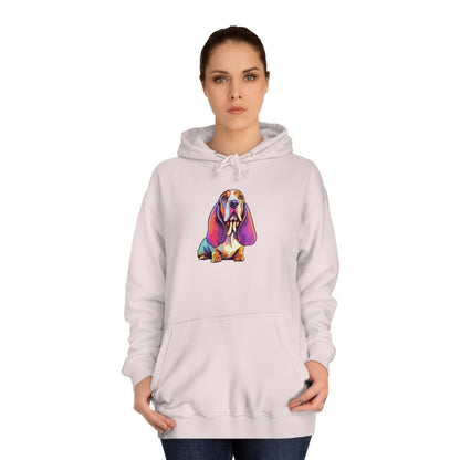 BASSET Unisex College Hoodie