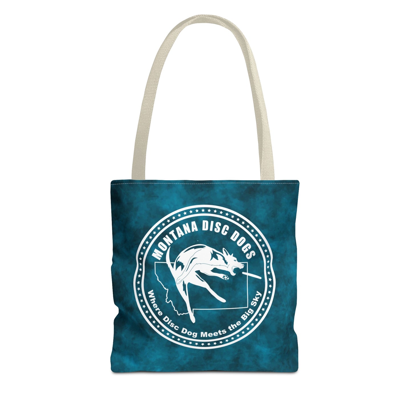 *MONTANA DISC DOG Tote Bag