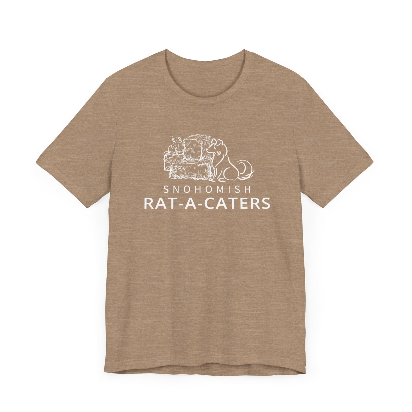 (white)  RAT-A-CATCHERS COLORS Unisex Jersey Short Sleeve Tee