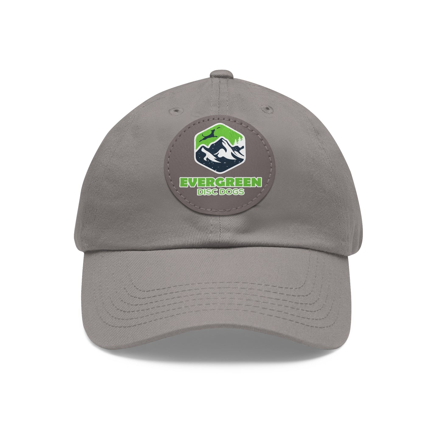 EVERGREEN DISC DOGS Hat with Leather Patch