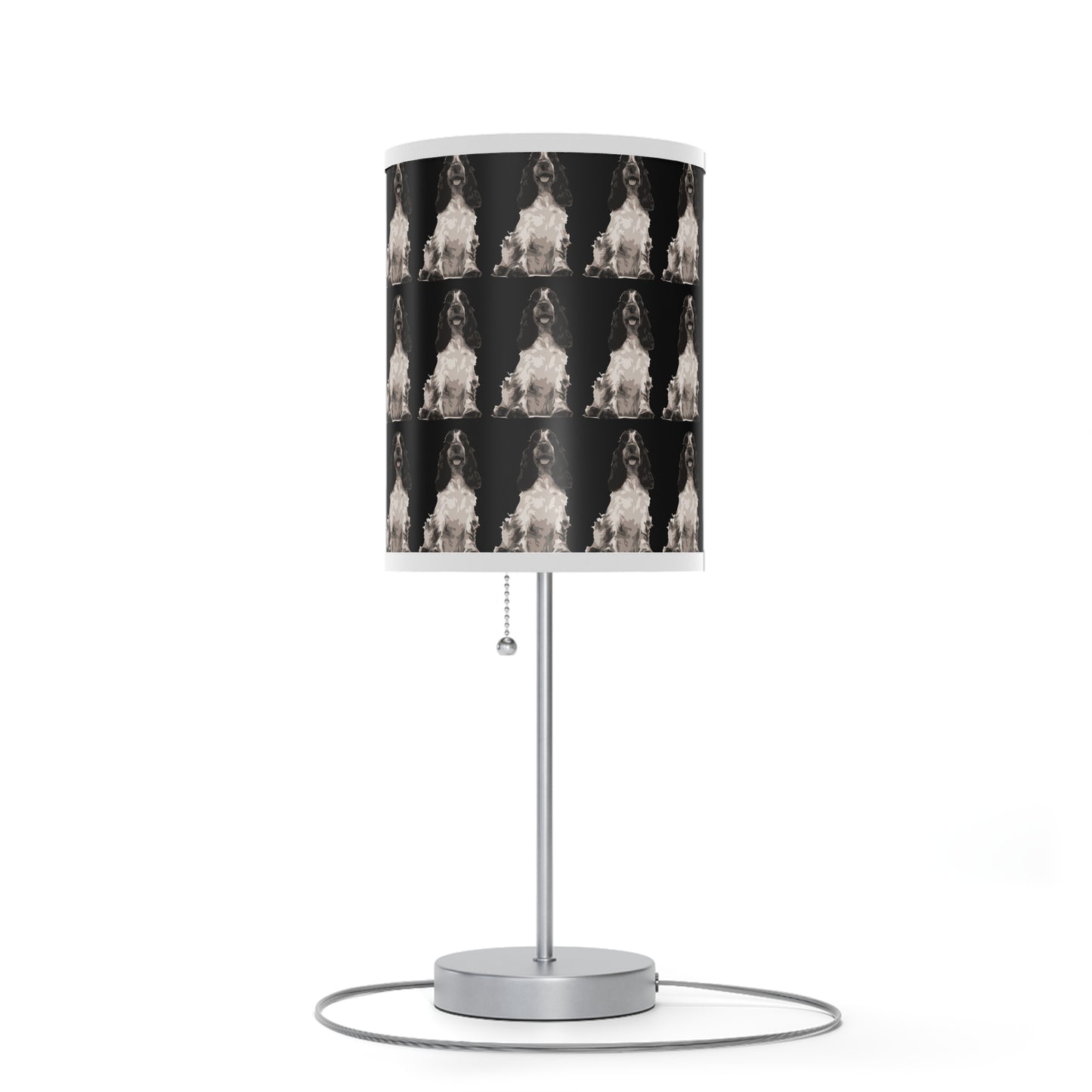English cocker spaniel - Lamp on a Stand