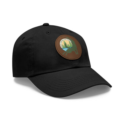 Puget Sound Disc Dogs Hat with Leather Patch (Round)
