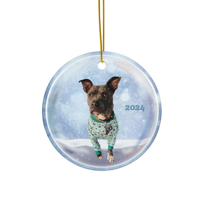 OTTO - Ceramic Ornaments, Double-Sided  CIRCLE