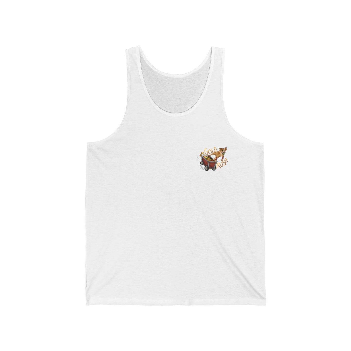 GOLD RUSH FLYBALL Unisex Jersey Tank