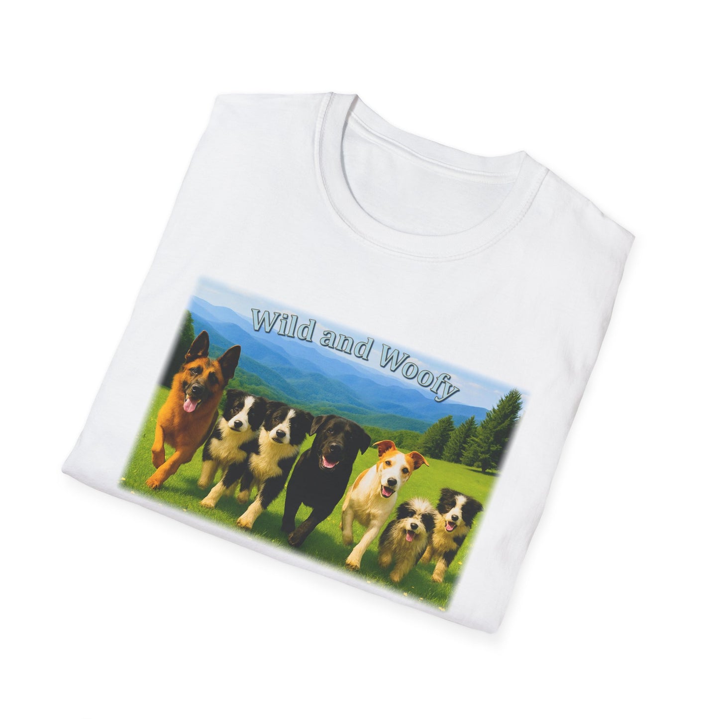 wild & woofy Unisex Softstyle T-Shirt