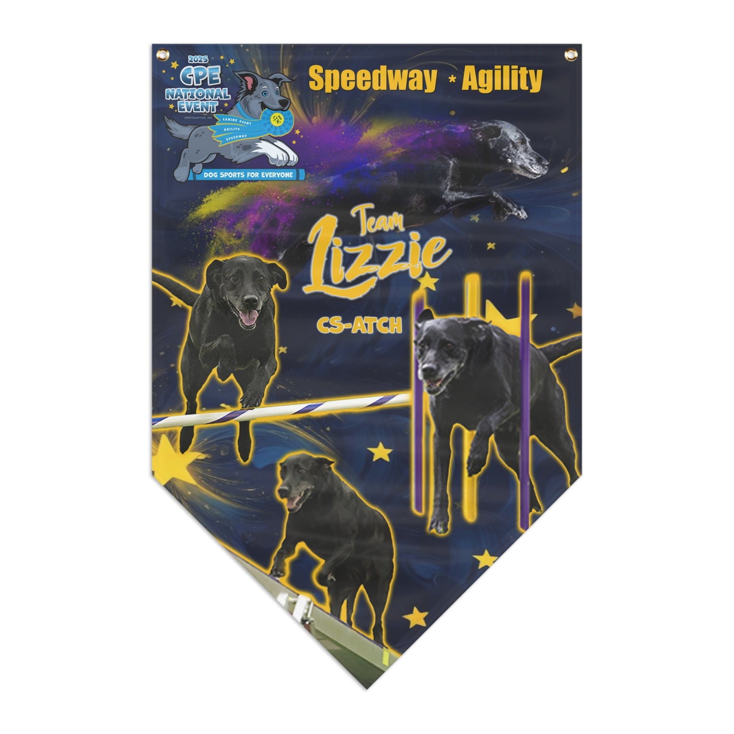 LIZZIE Pennant Banner