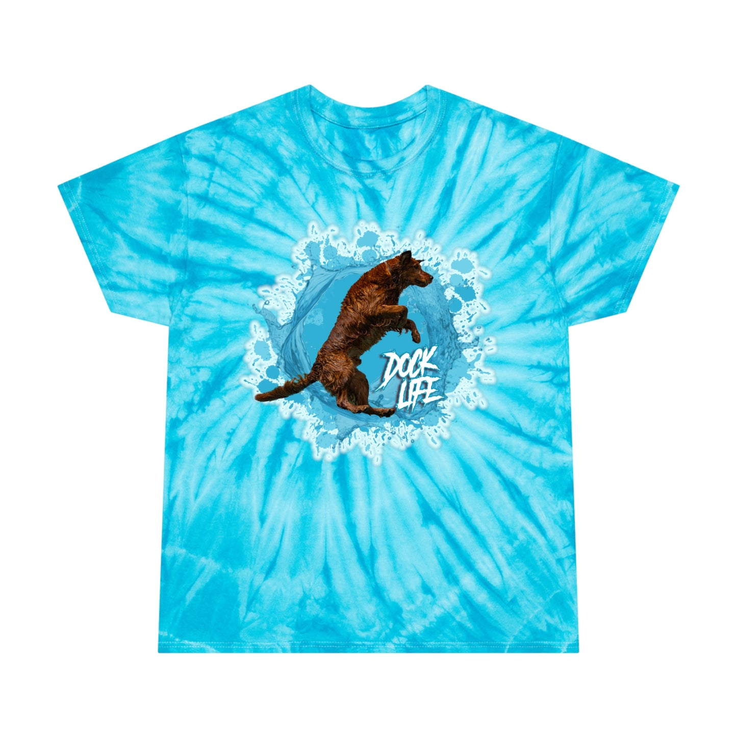 TEAM BOOMER BLUE Tie-Dye Tee, Cyclone