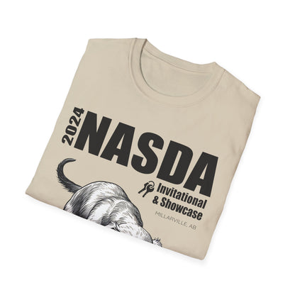 *Ginny, Geordie & Gerbils! * WIREHAIRED DACHSHUND - NASDA  Unisex Softstyle T-Shirt