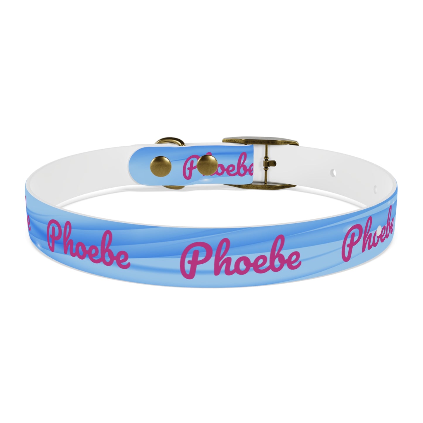 SOFT WAVES - Blue - Phoebe - Dog Collar