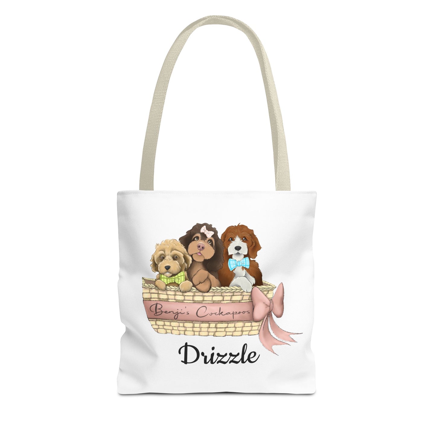 Drizzle   Benjis Cockapoos Tote Bag