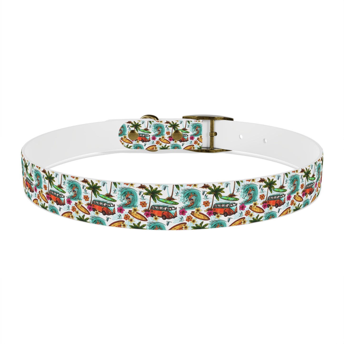 Summer GROOVY 70s  Dog Collar