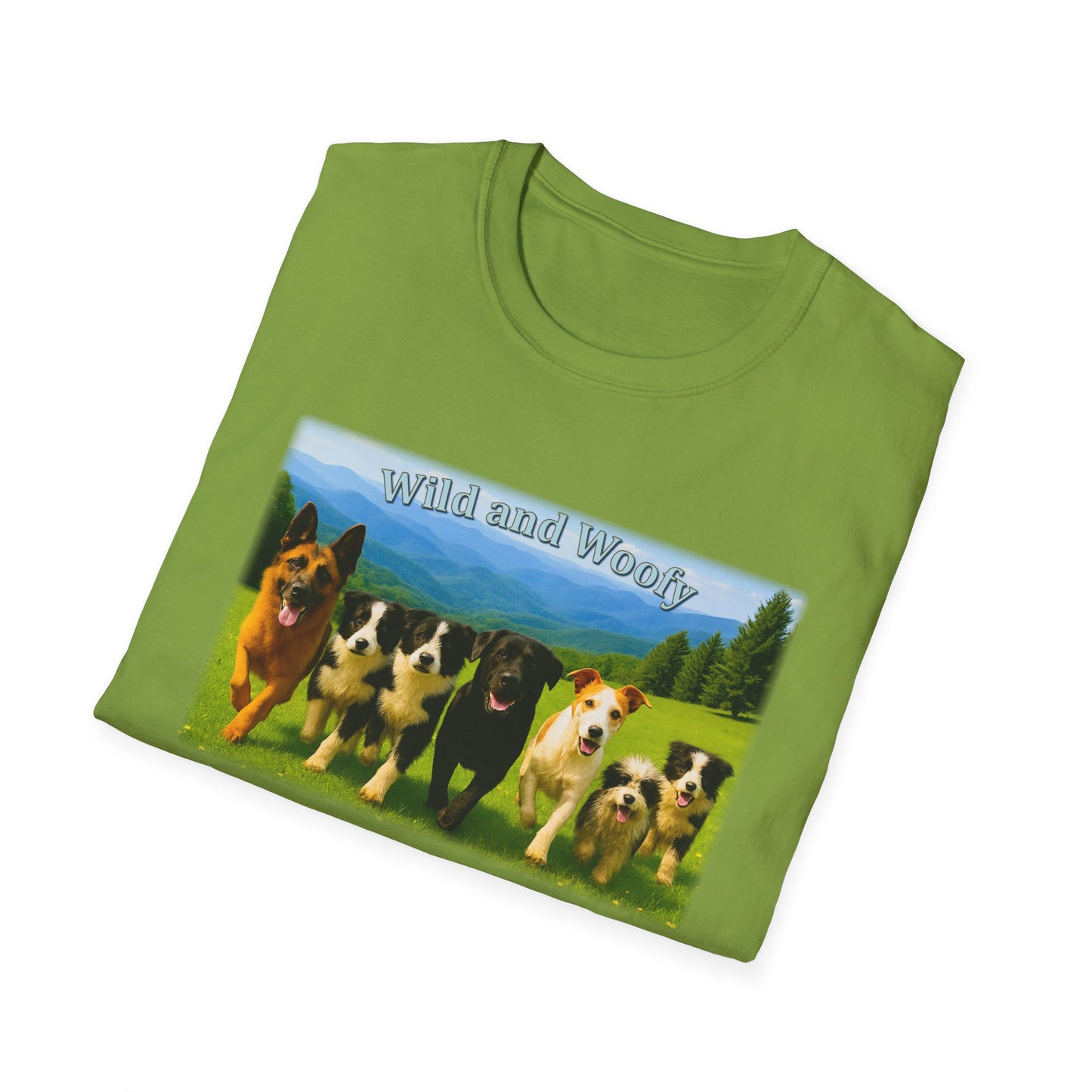 wild & woofy Unisex Softstyle T-Shirt
