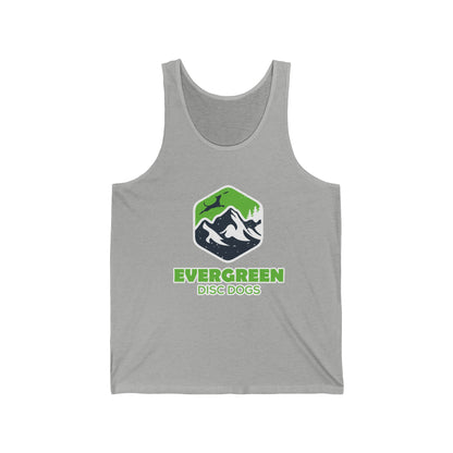 EVERGREEN DISC DOGS Unisex Jersey Tank