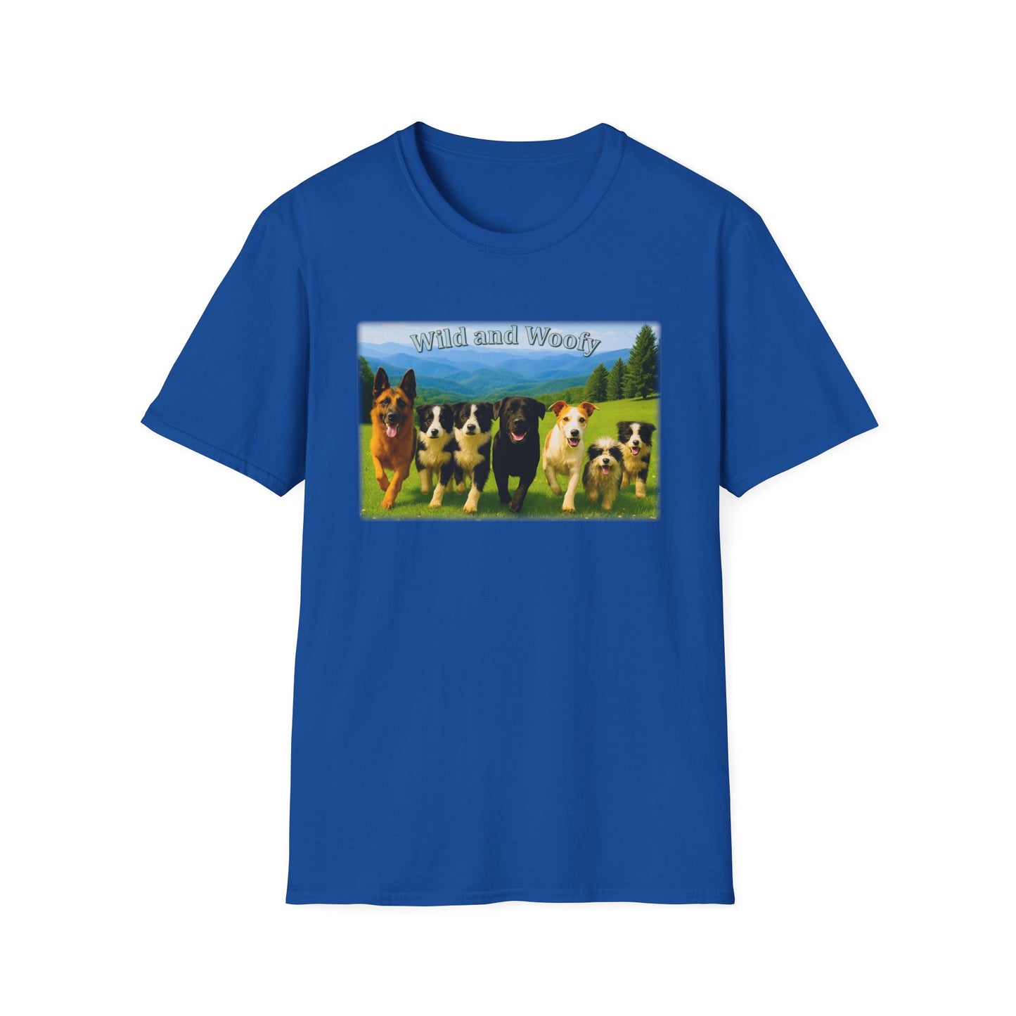 wild & woofy Unisex Softstyle T-Shirt